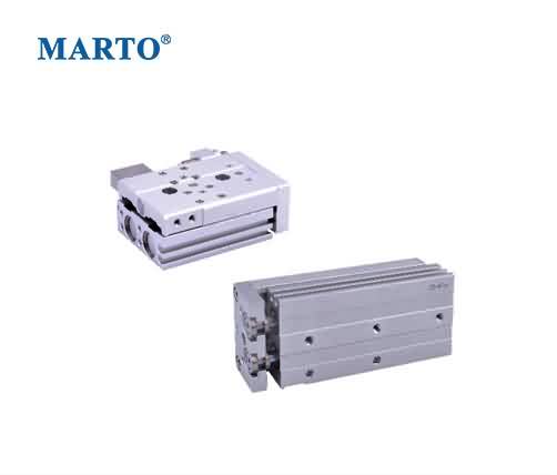 雙軸型精密滑臺氣缸(循環(huán)滾珠)MHLQ、MHLQL系列